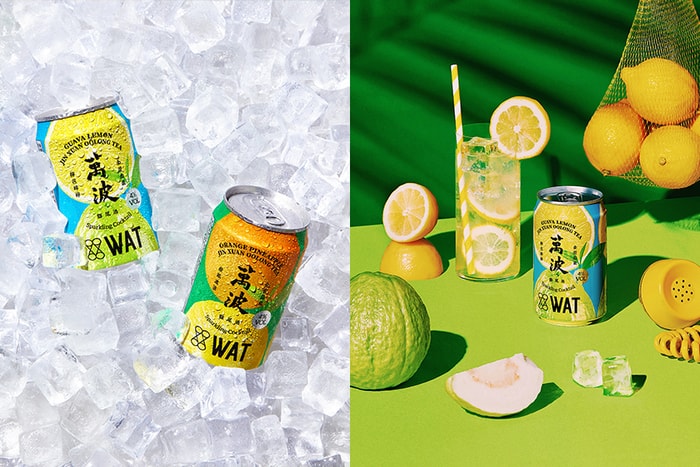 萬波 x WAT Taipei 驚喜聯名:為你帶來夏日裡最需要的微醺氣泡茶酒!