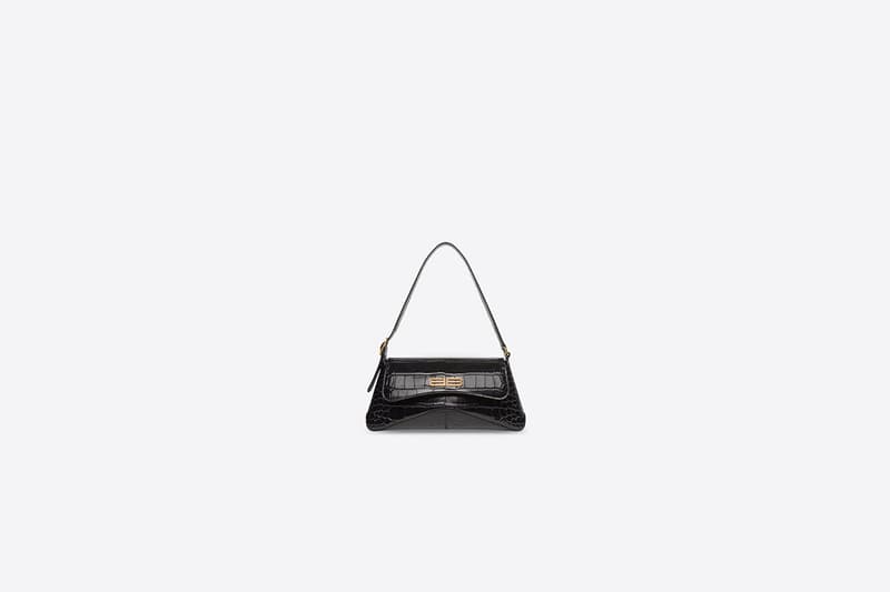 Balenciaga XX FLAP BAG BOX IN BLACK 2022 handbags