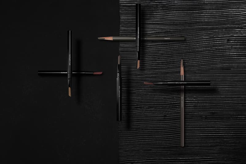shu uemura pre-shaped naginata Eyebrow makeup Pencil