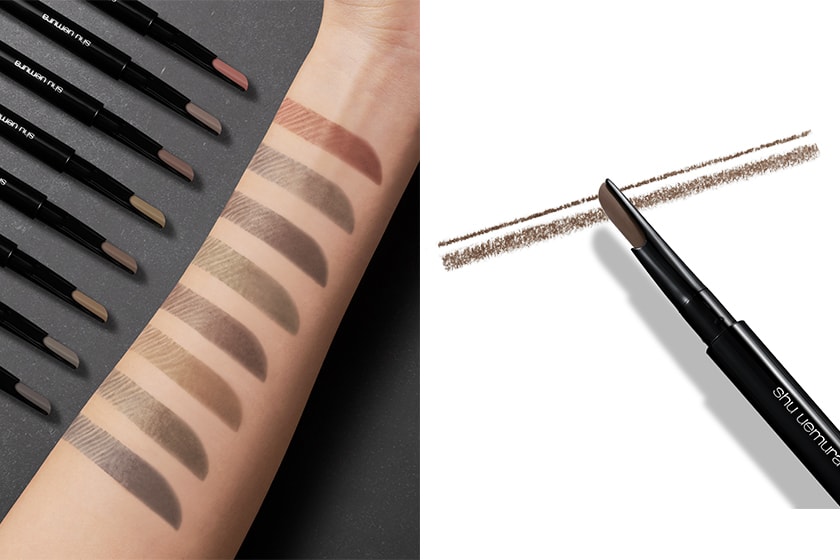 shu uemura pre-shaped naginata Eyebrow makeup Pencil