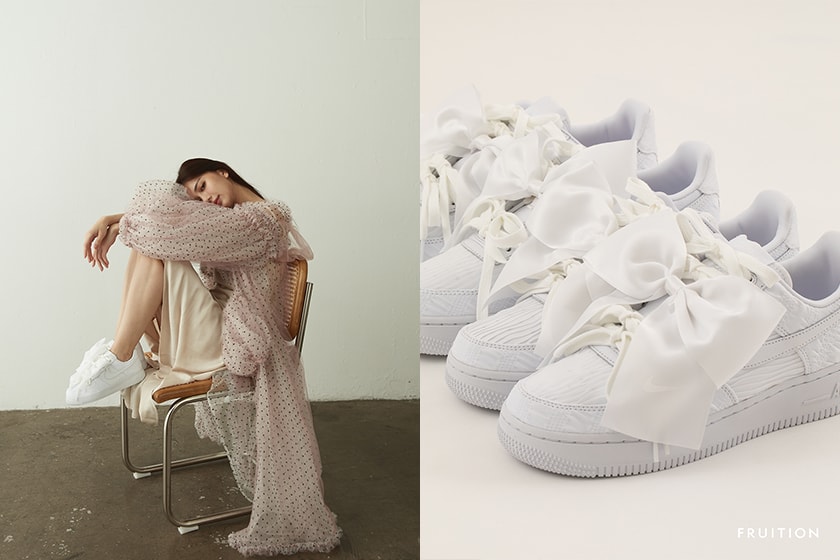 Nike Air Force 1 07 LX Bow white sneakers