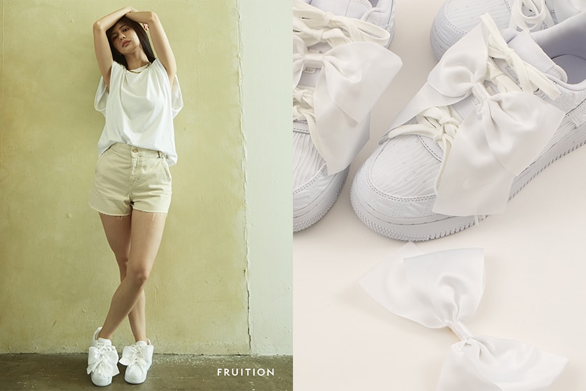 Nike Air Force 1 07 LX Bow white sneakers