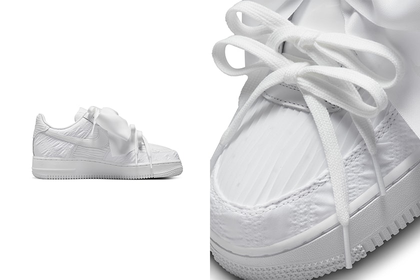 Nike Air Force 1 07 LX Bow white sneakers　