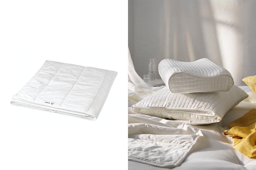IKEA Cooling Summer duvets pillows protectors REXBEGONIA LAPPNYCKLAR KLUBBSPORRE