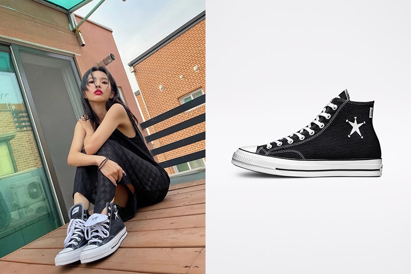 Stüssy x Converse One Star Chuck 70 Jeon So-yeon Celebrities style