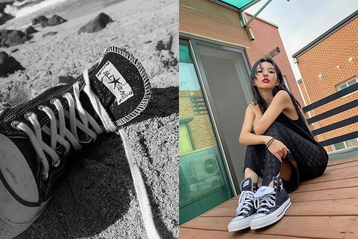 被她穿搭後再次掀起討論：Stüssy x Converse 聯名波鞋，最百搭的極簡設計！