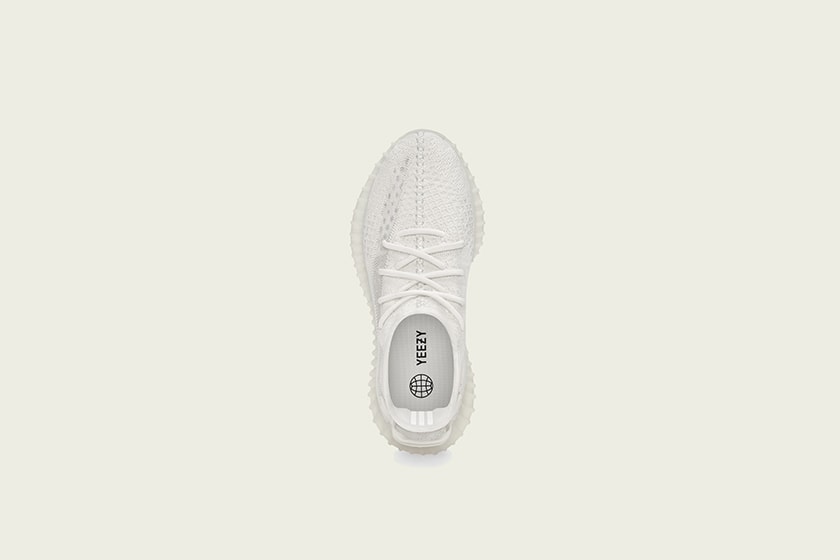 adidas YEEZY BOOST 350 V2 ONYX BONE 2022 summer white black color