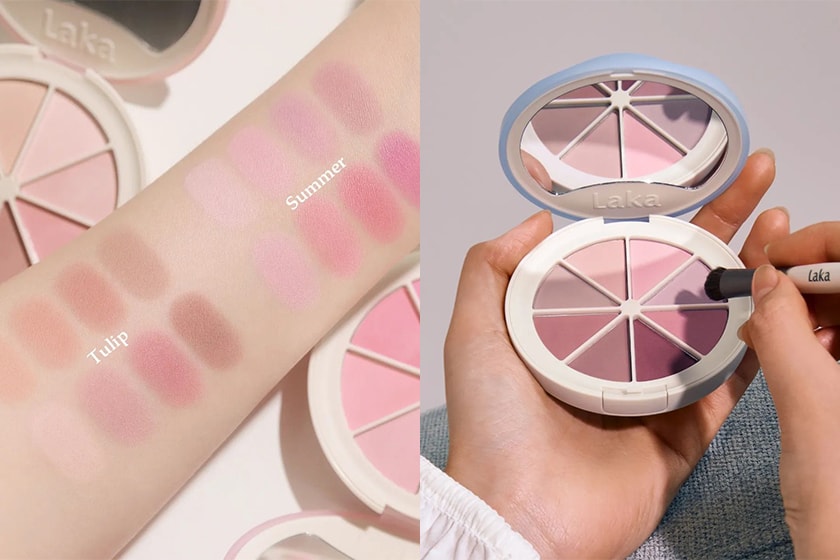 Laka Amiid Beauty Mid-Tone Shimmer Eyeshadow Palette