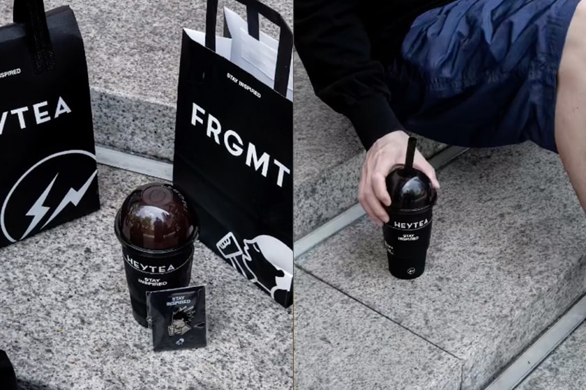 HEYTEA X FRAGMENT Collaboration 2022