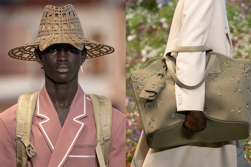Dior 2023 summer men Kim Jones Duncan Grant Handbags