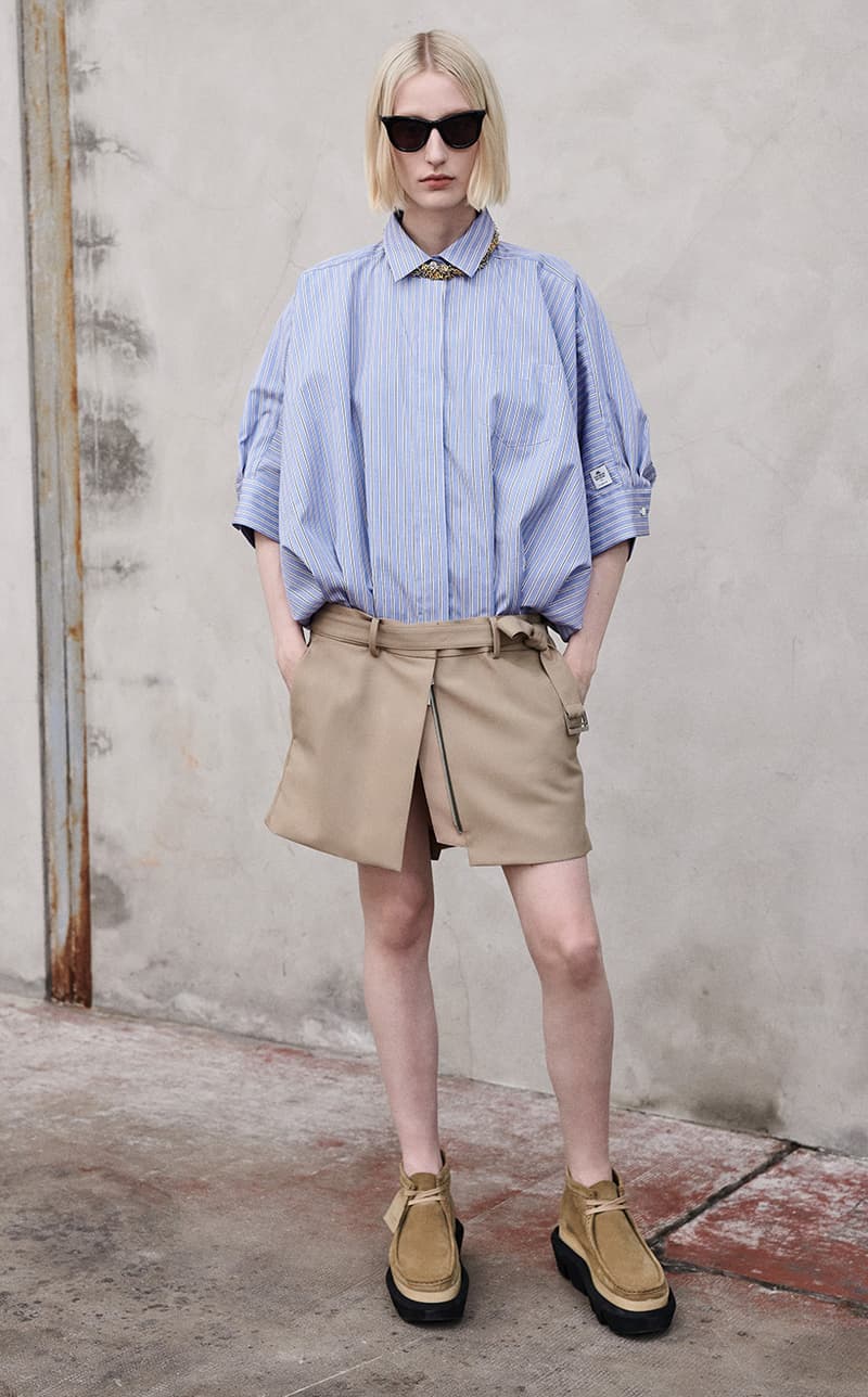 sacai 2023 spring Summer men women Chitose Abe sacai x Clarks collaboration