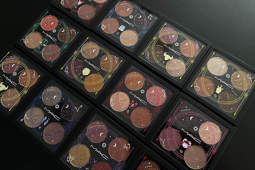 MAC Cosmetics 12 zodiac sign Makeup Eyeshadow Palette