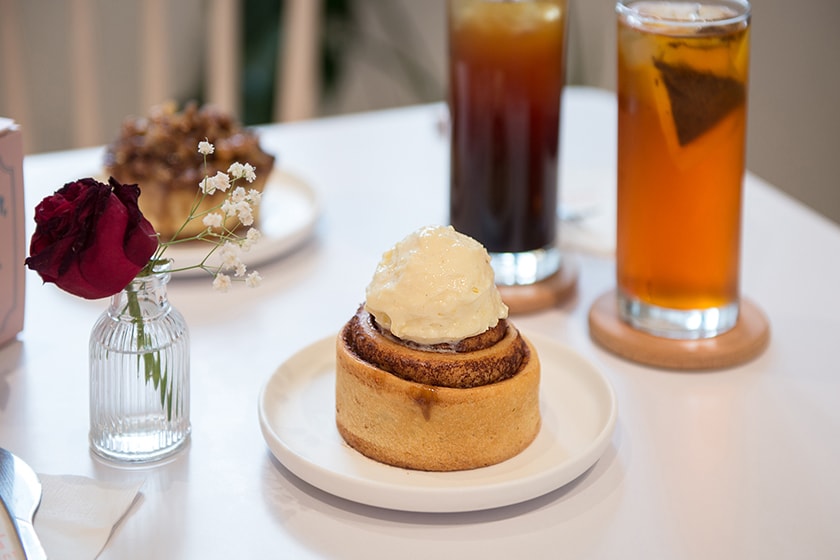 Taipei Cinnamon bun Sweet Percent Heritage Bakery Cafe boite de bijou