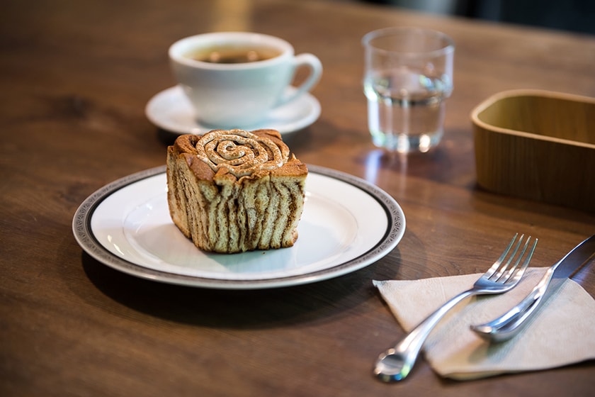 Taipei Cinnamon bun Sweet Percent Heritage Bakery Cafe boite de bijou