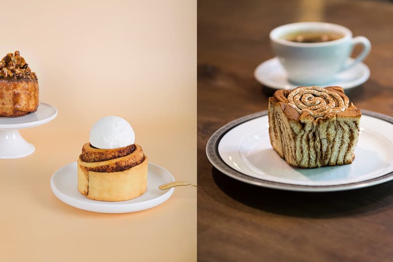Taipei Cinnamon bun Sweet Percent Heritage Bakery Cafe boite de bijou