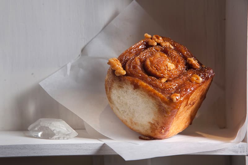 Taipei Cinnamon bun Sweet Percent Heritage Bakery Cafe boite de bijou