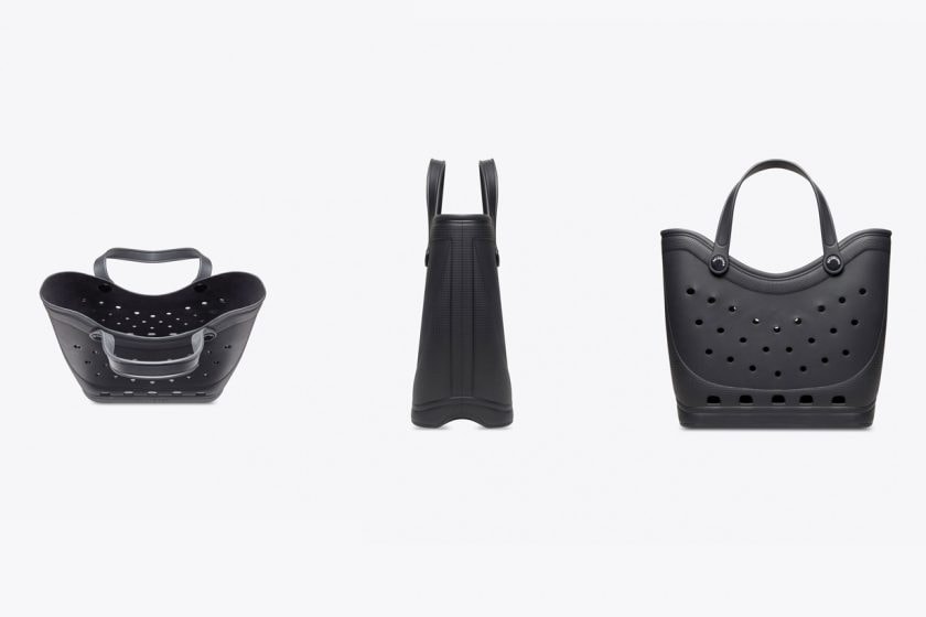 balenciaga crocs tote bag phone holder strap 2022