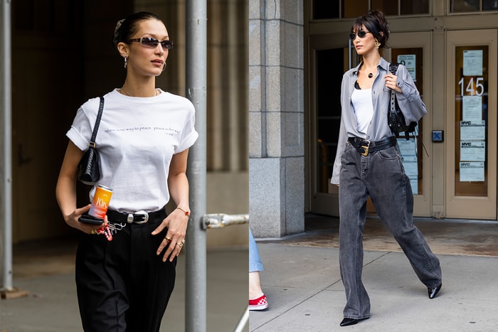 最懂穿 : 借鑑 Bella Hadid 3 套私服穿搭，打造率性與型格兼具的造型！