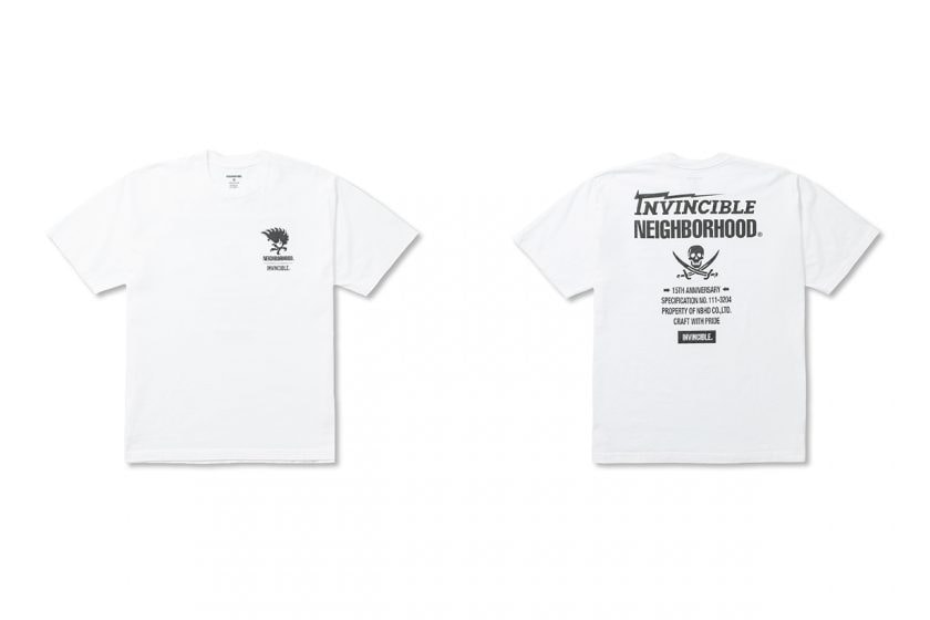 invincible neighborhood adidas campus collabration 22 ss tee limited when release price