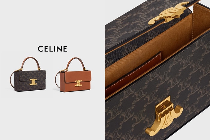 恰到好處的復古優雅:全新 Celine Triomphe 手袋比想象中還實用!