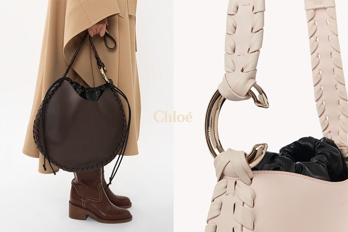 半月形的極簡優雅：Chloé 全新 Hobo Bag 兩種尺寸，上班約會皆宜！