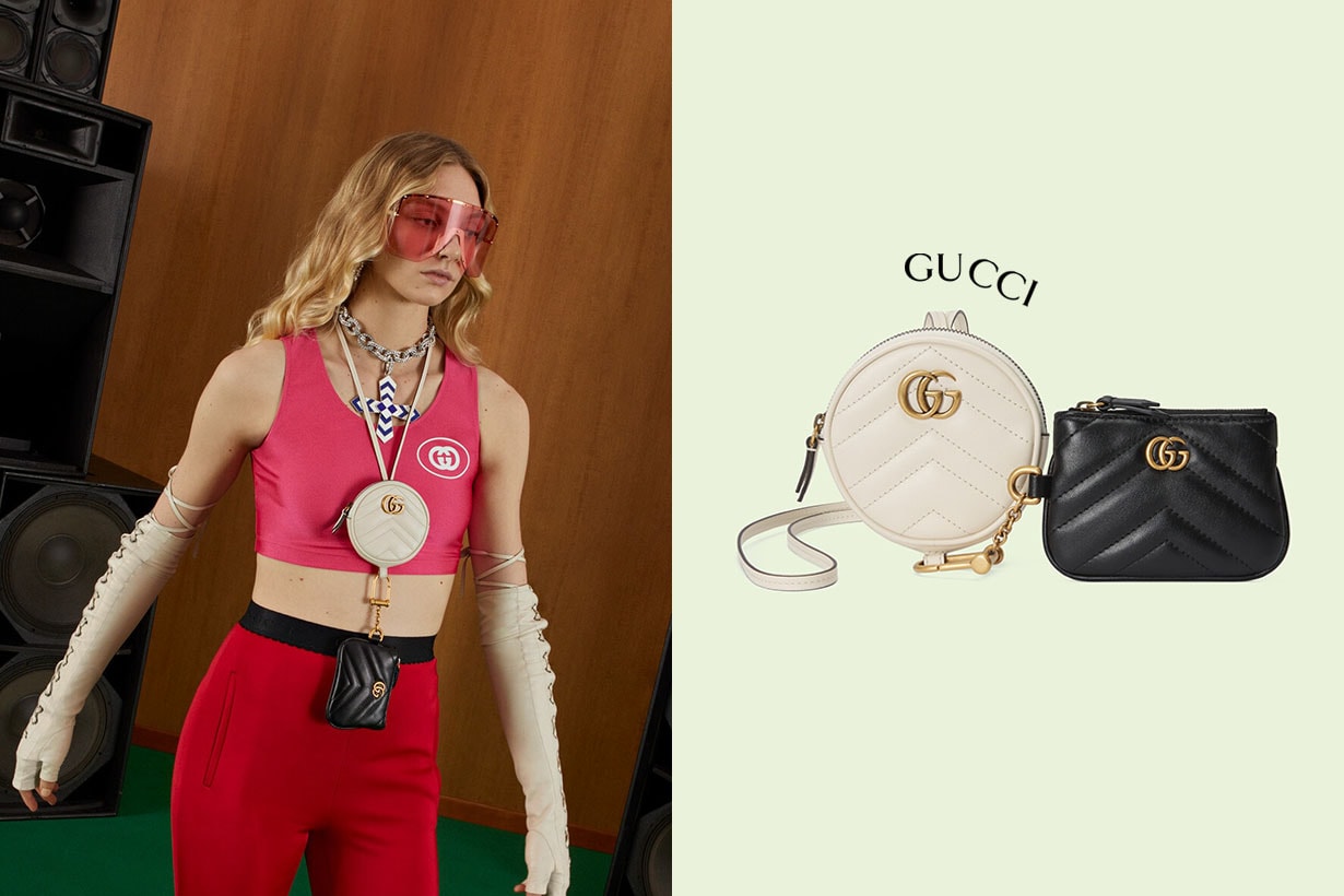 Gucci GG Marmont coin purse and key case