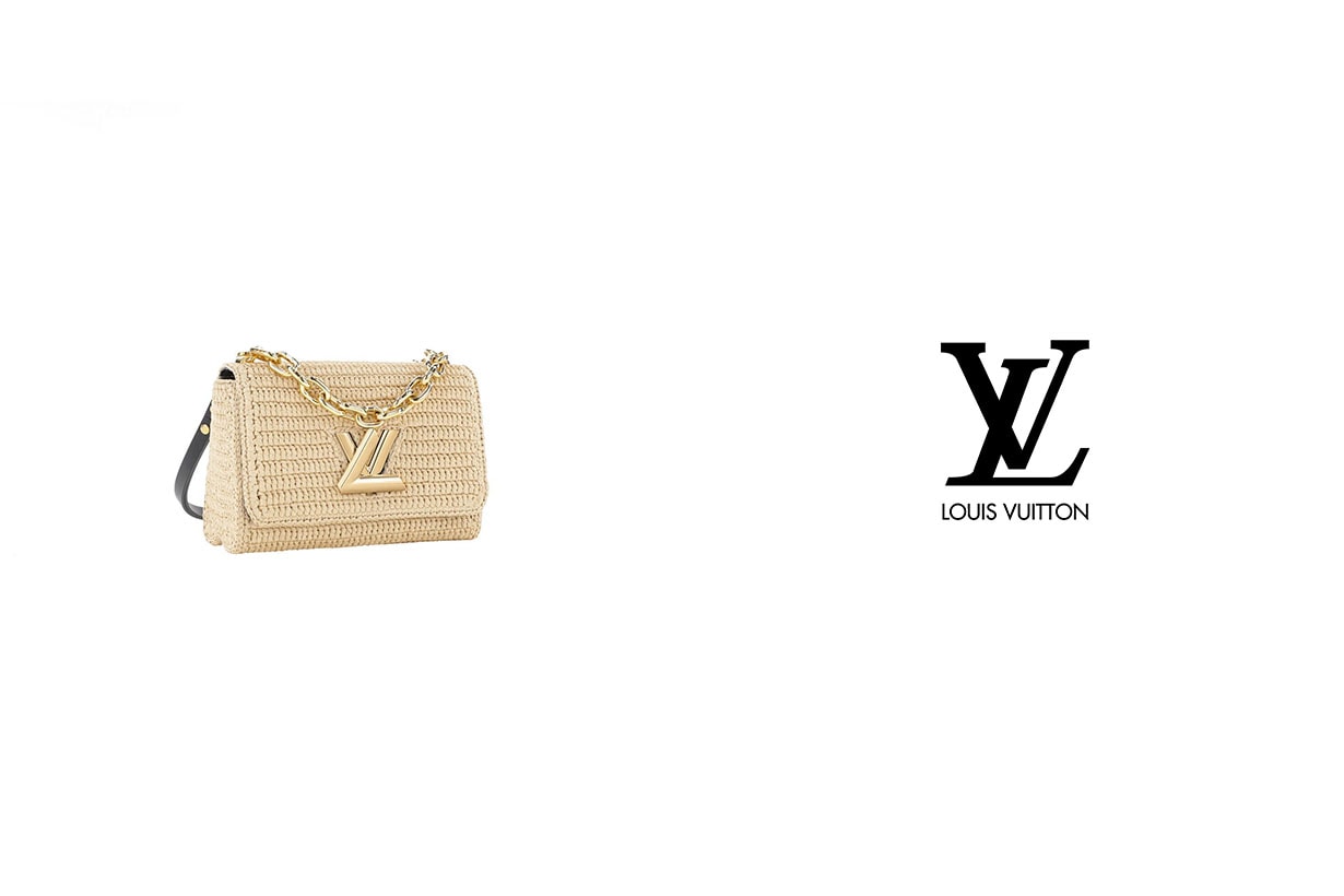 Louis Vuitton raffia Twist Bag 2022 handbags