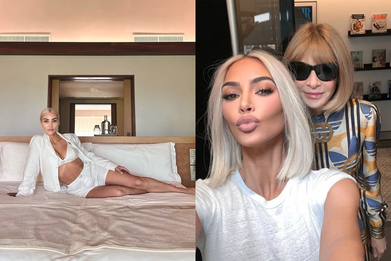 kim kardashian Anna wintour bobbsey twins in epic instagram selfie