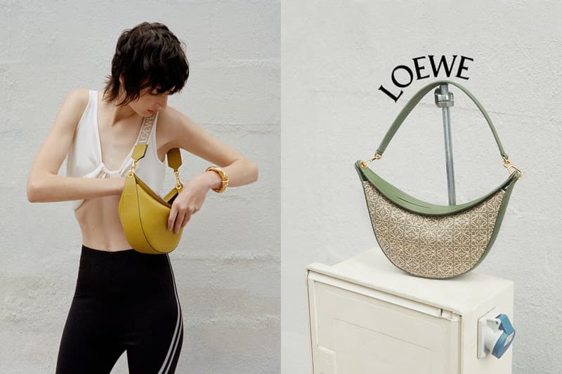 loewe luna small size handbag new anagram 2022