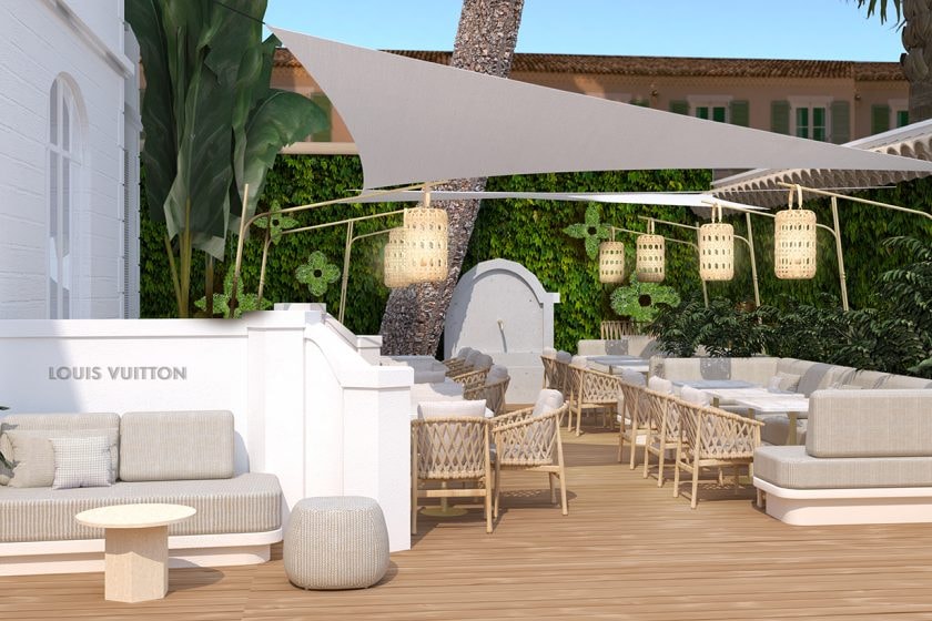 Louis Vuitton Mory Sacko White 1921 Hotel Saint-Tropez reservation 2022