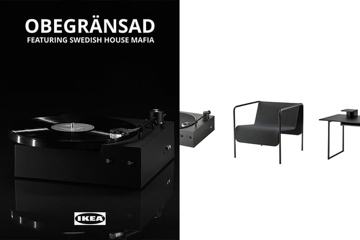 IKEA 驚喜聯乘三連發！率先預覽與 Swedish House Mafia 合作的全黑極簡系列