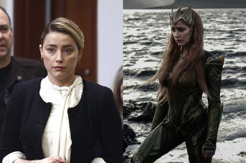 amber heard aquaman 2 and the lost kingdom cut fired recast mera character rumor