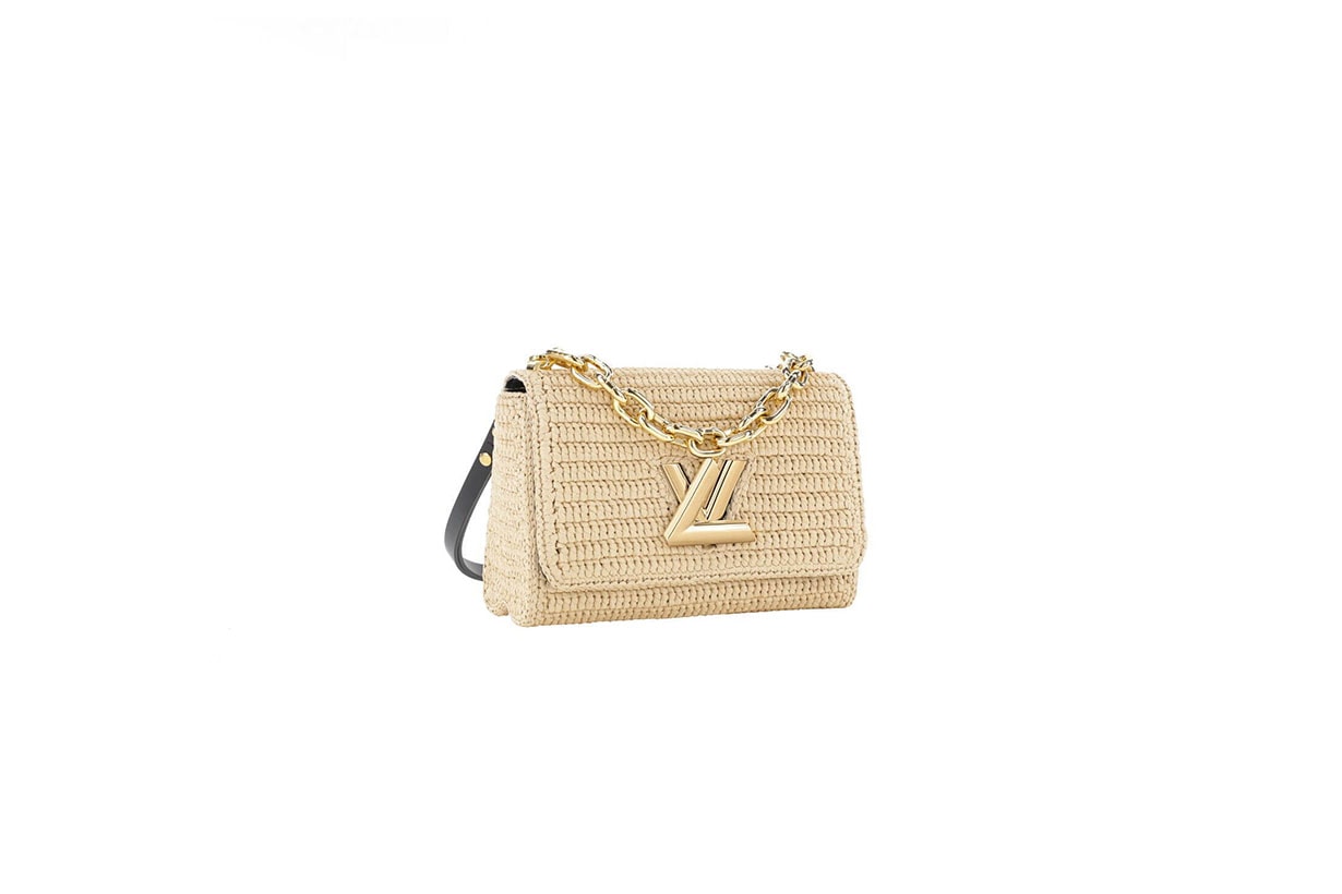 Louis Vuitton raffia Twist Bag 2022 handbags