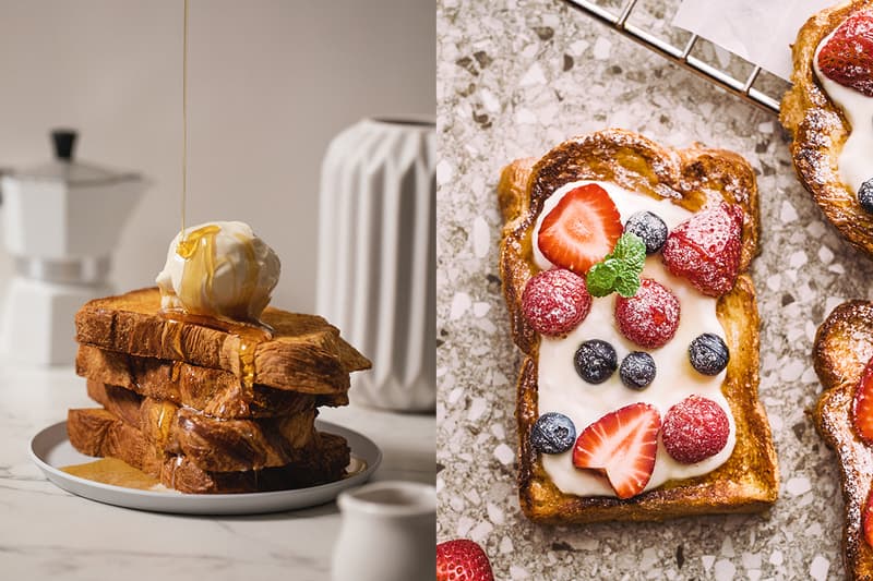 Second floor cafe e mall french toast Ninao Gelato frozen home