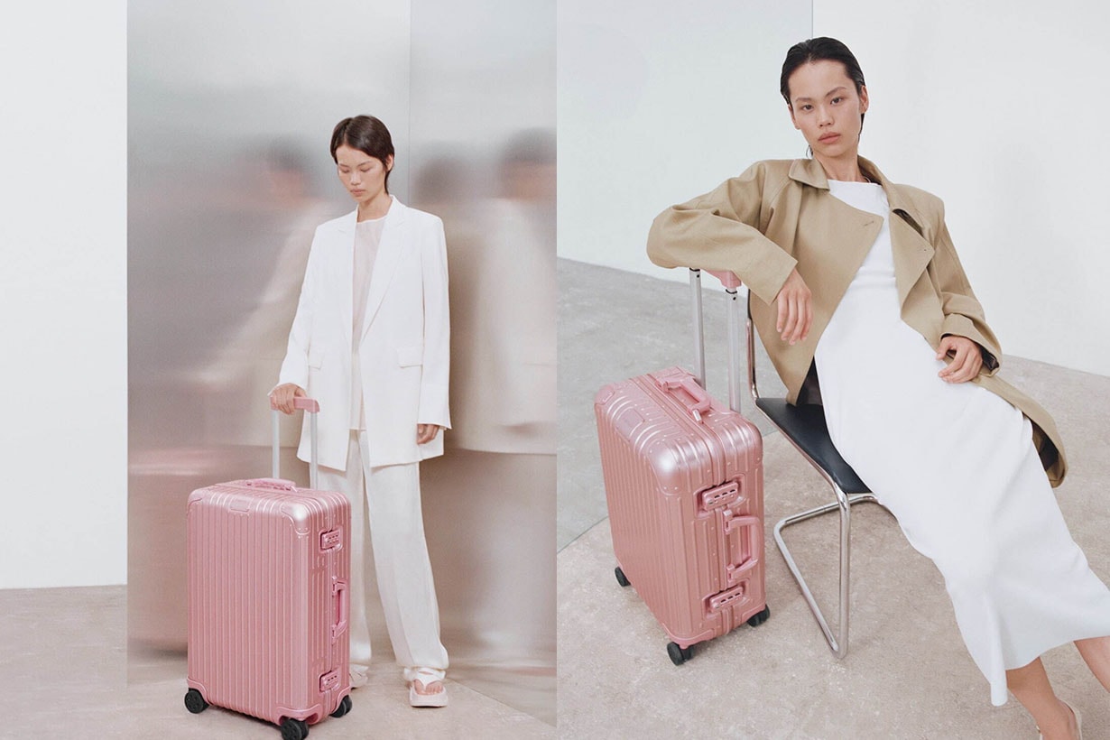 Rimowa New Color Capsule Collection Rose Quartz 2022