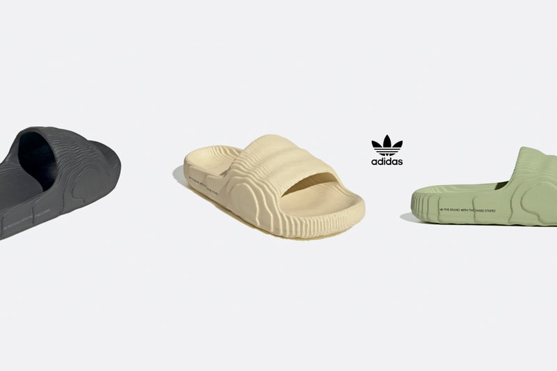 adidas Originals ADILETTE 22 slides 3 color release info where buy price