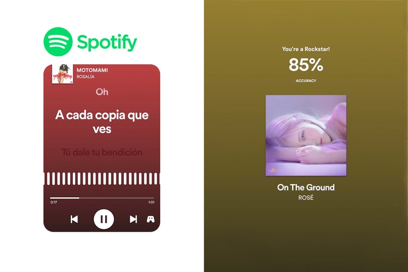 spotify karaoke mode updated score card lyrics