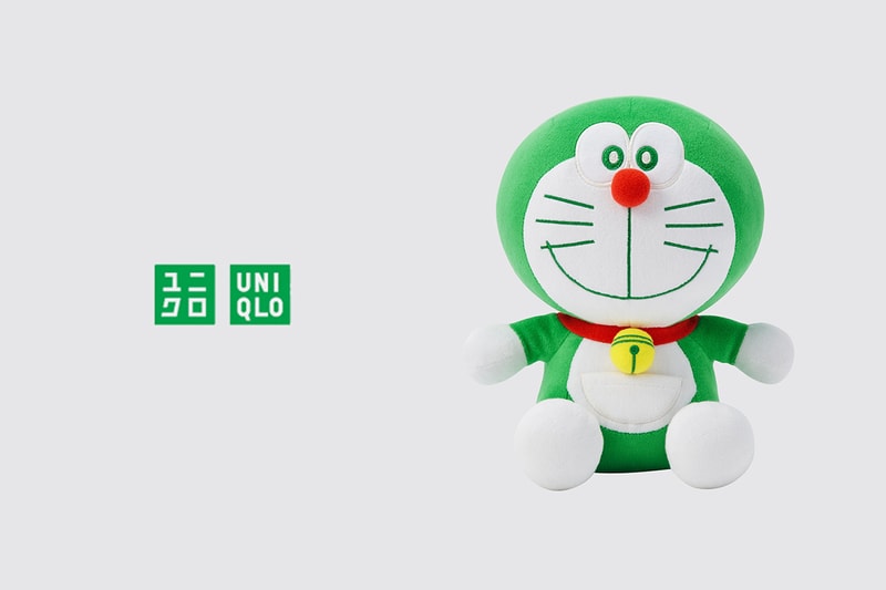 uniqlo doraemon JOIN： THE POWER OF CLOTHING doll tshirt sustainable recycled