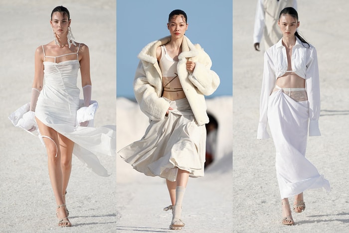 走在白茫茫鹽山:Jacquemus 飄逸白紗,正式揭開 Nike 聯乘設計!