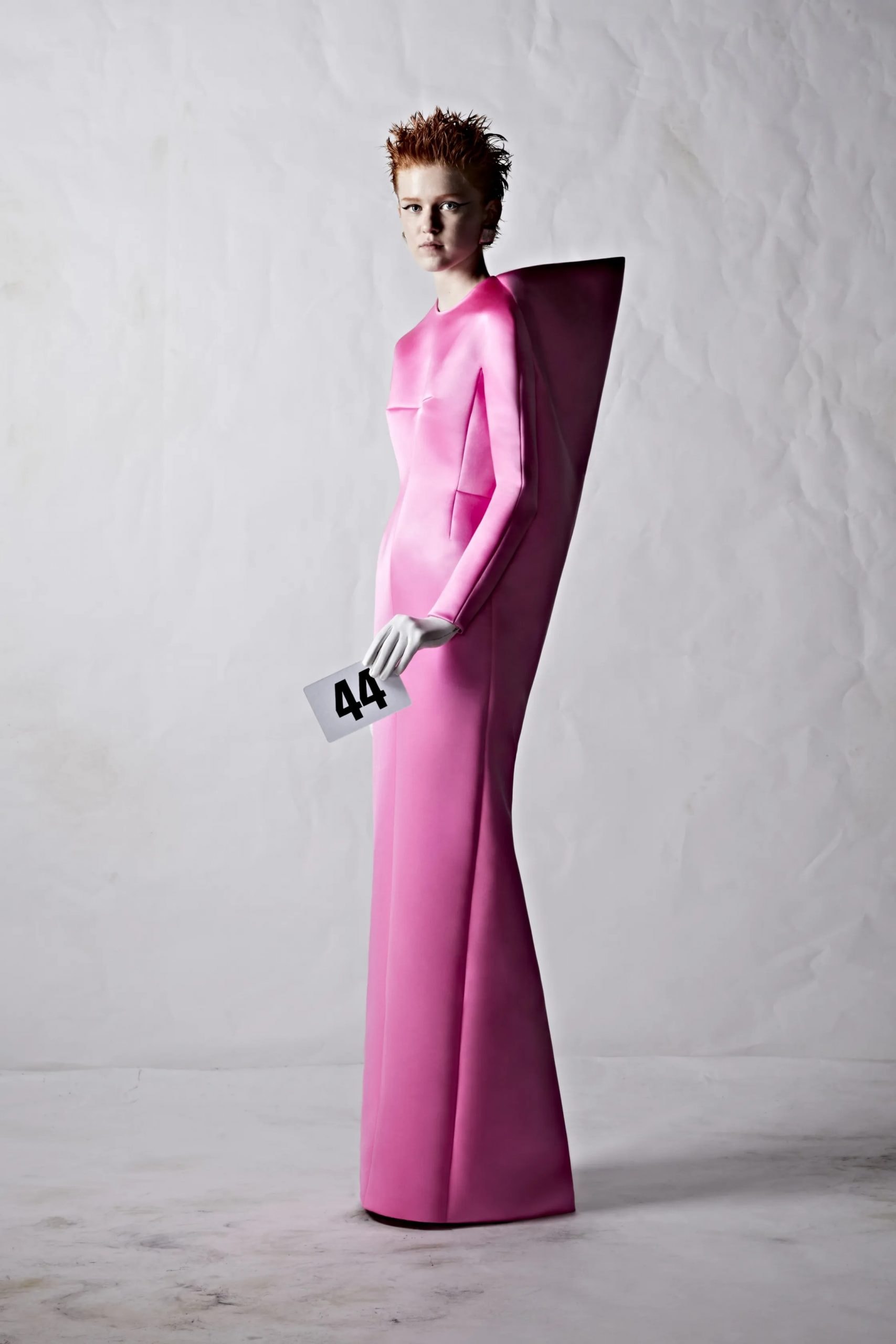 Balenciaga Couture detail runway look kim nicole dua design 2022 51st