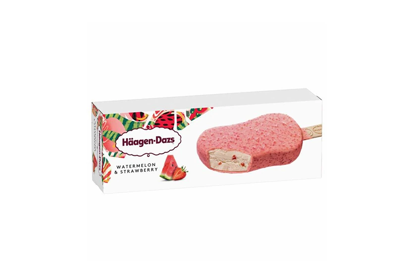 Haagen-Dazs Strawberry Watermelon Ice Cream 2022 summer