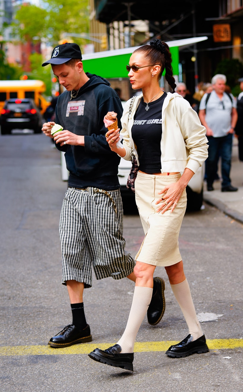 Bella Hadid Marc Kalman Street Style Celebrities Couple