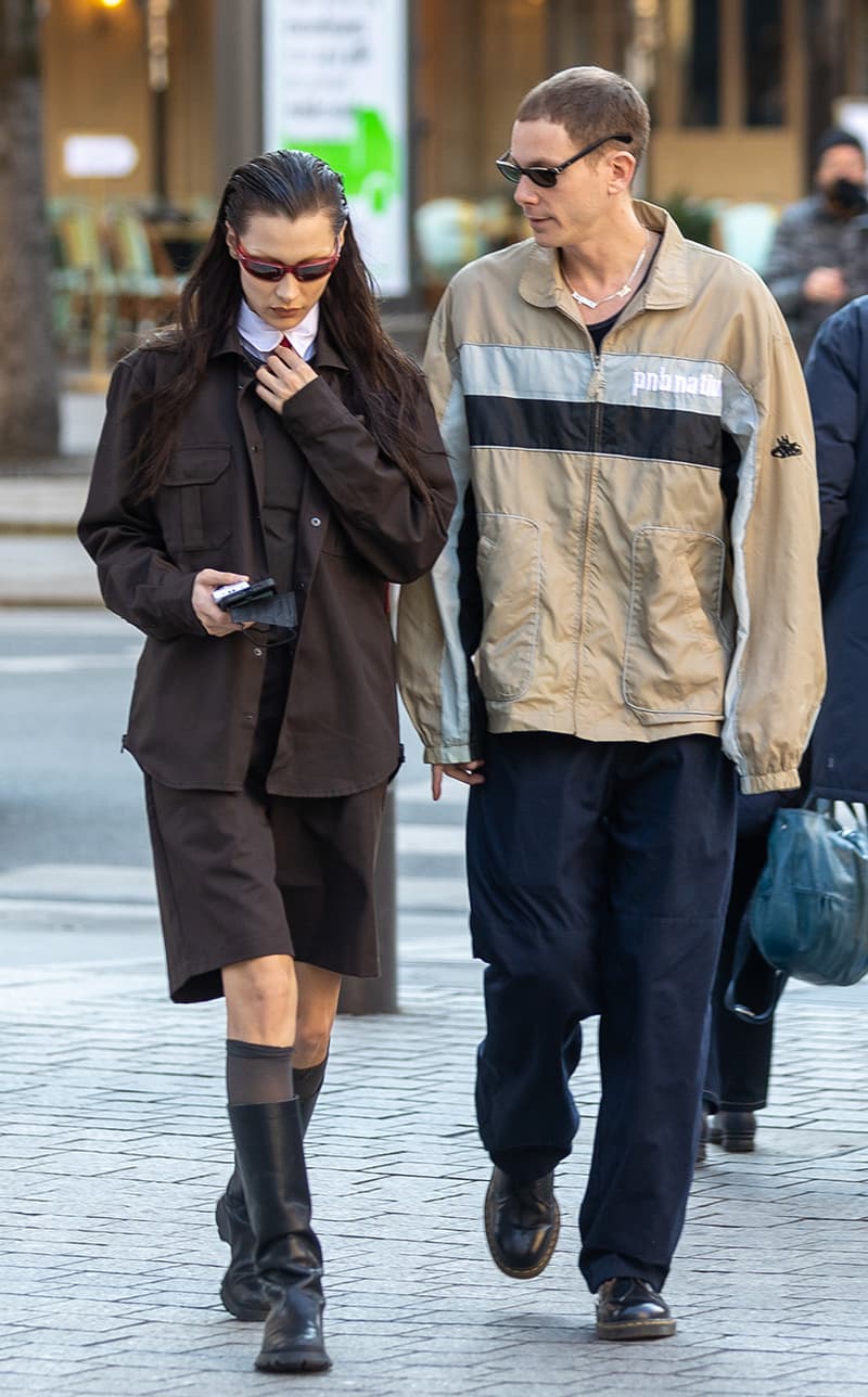 Bella Hadid Marc Kalman Street Style Celebrities Couple