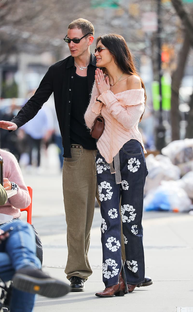 Bella Hadid Marc Kalman Street Style Celebrities Couple