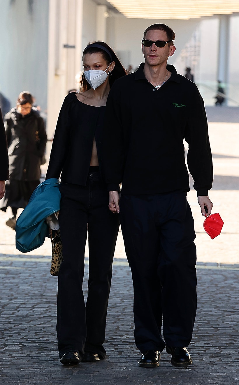 Bella Hadid Marc Kalman Street Style Celebrities Couple