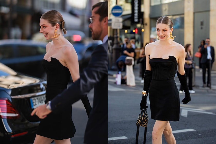 couture week street Style Schiaparelli Hunter Schafer