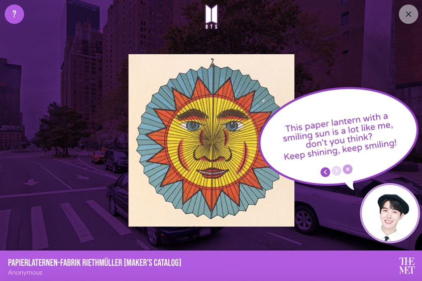 BTS Google experiment Street View Tour Art Gallery
