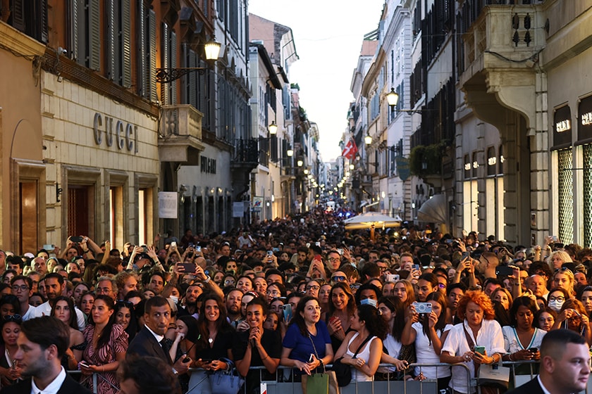 Dior Valentino cancel 100k usd compensation Haute Couture show