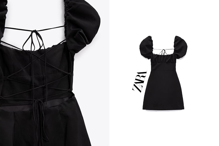 Zara Linen Blend dress Join Life Collection