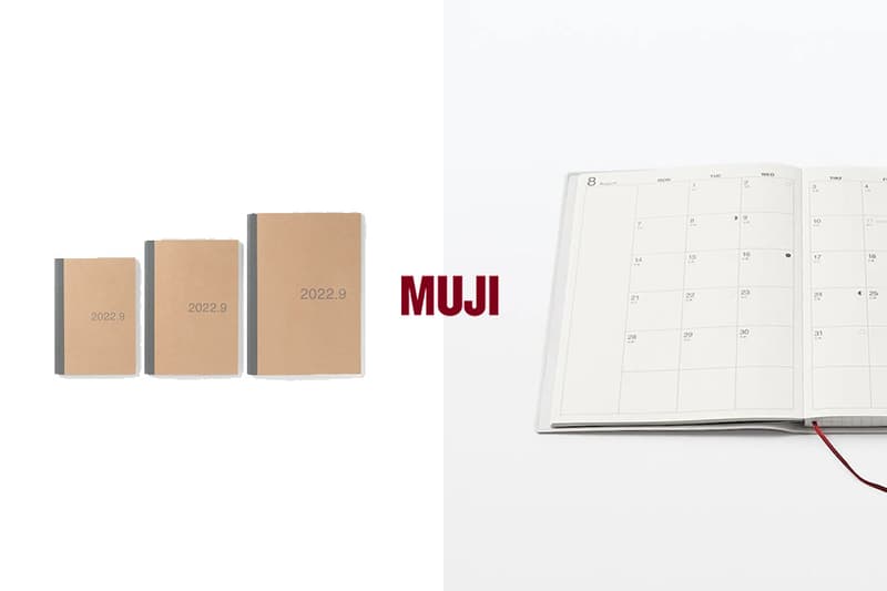 MUJI 2023 Diary schedule notebook year planner